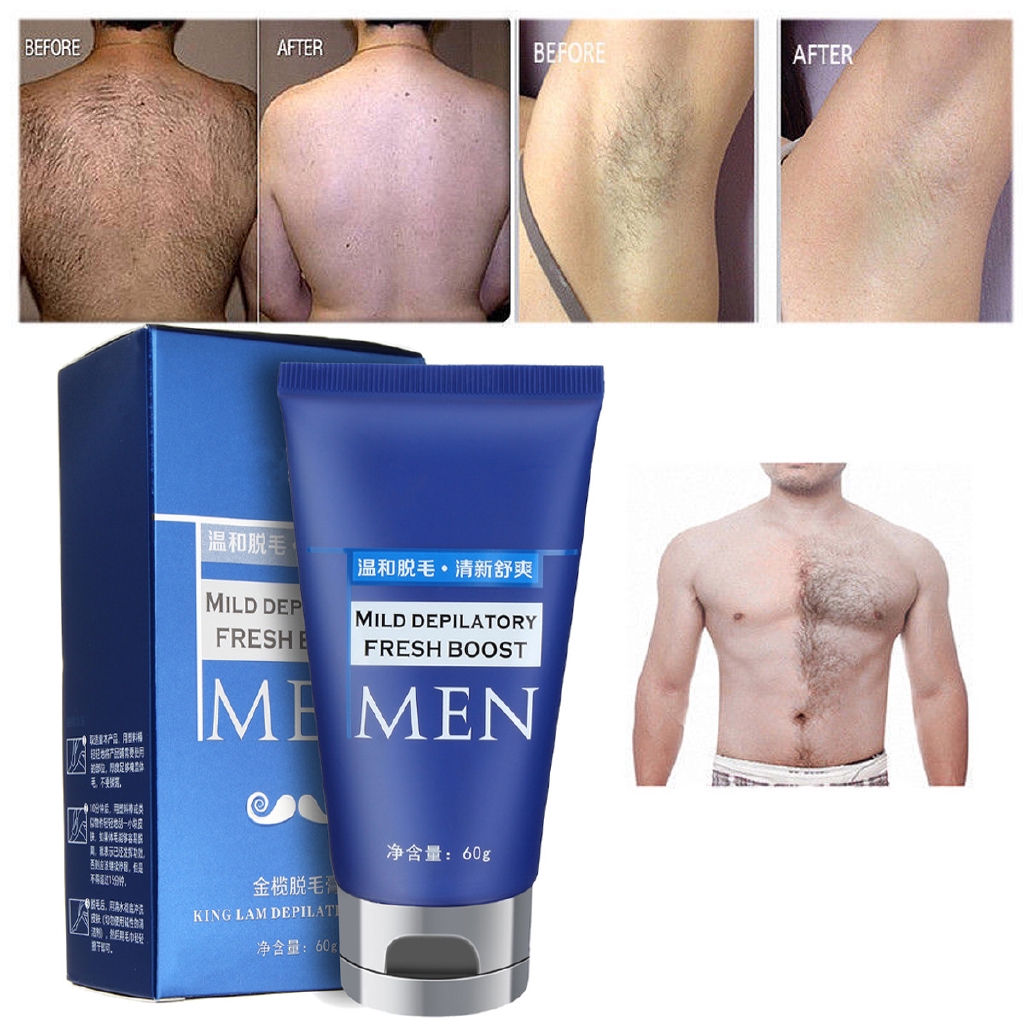 Men Women Permanent Hair Removal Cream Leg Pubic Armpit Back