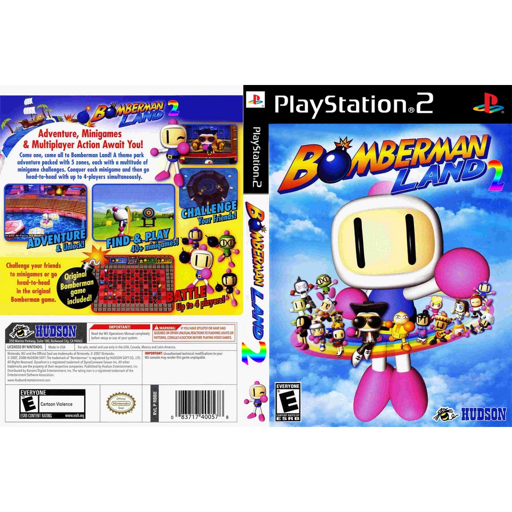 PS2 Bomberman Land 2 (Japan) (CD Game) | Shopee Singapore