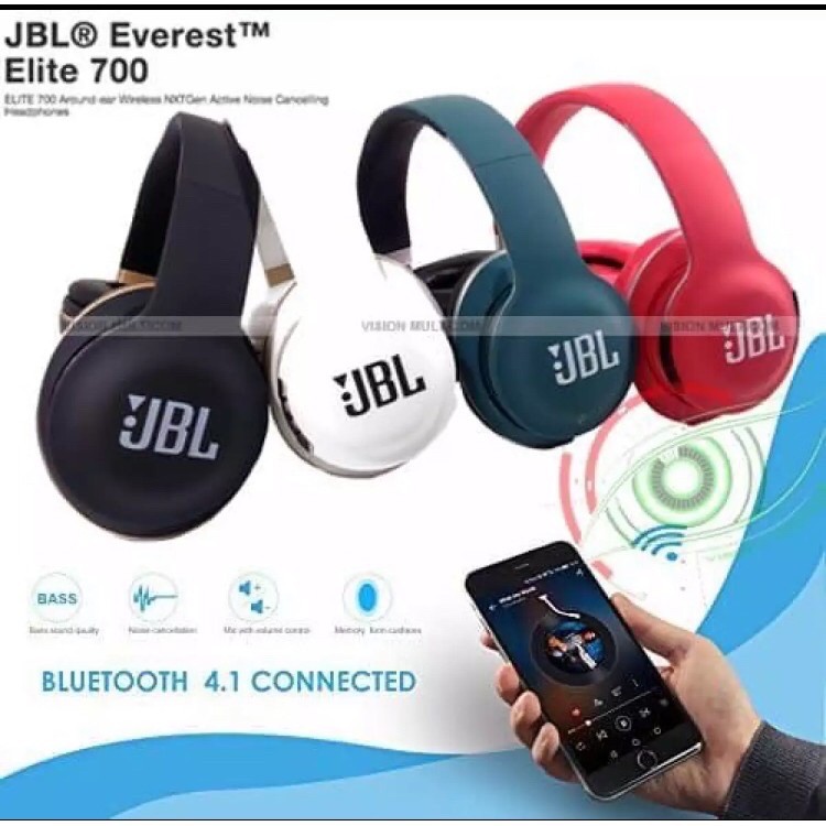 Jbl Everest Elite 700i Xb 450 Extra Bass Wireless Headphones Shopee Singapore