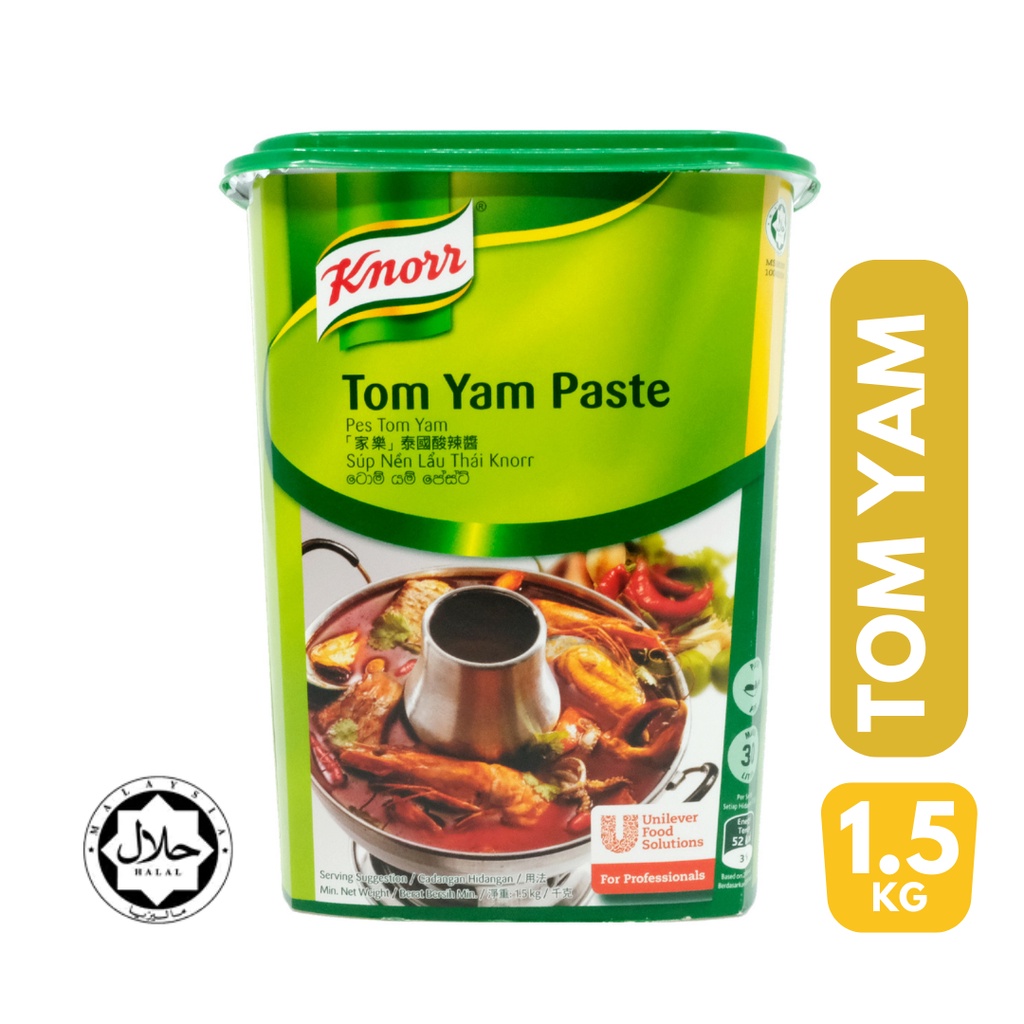 Knorr Tom Yam Paste (1.5KG) [Halal] Shopee Singapore