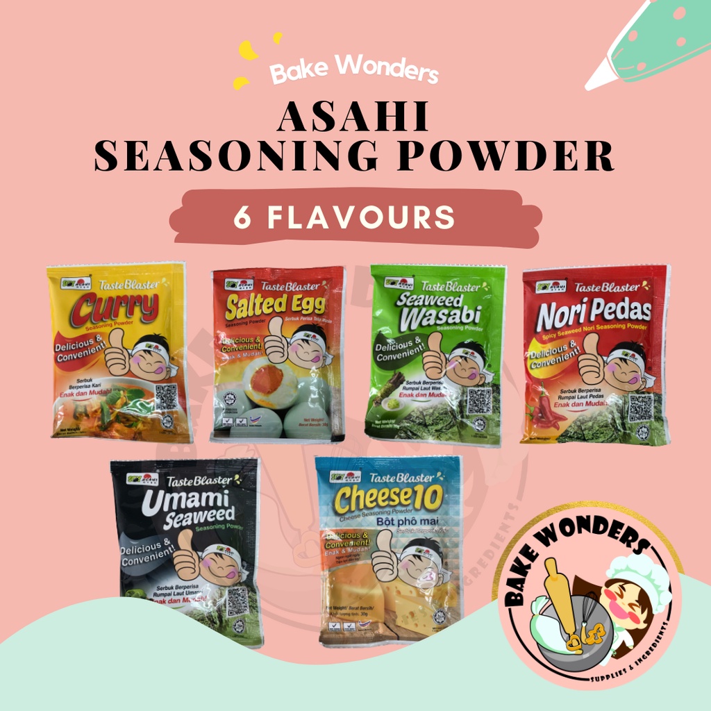 Soy Asahi Seasoning Powder/ Cheese Seasoning Powder/ Spicy Seasoning