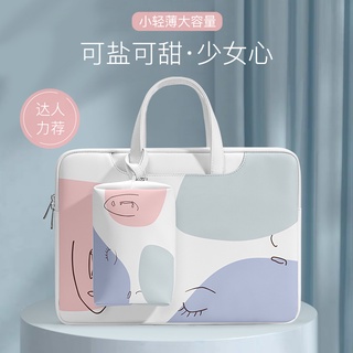Laptop Bag Backpack Female Suitable 14-Inch Lenovo Shin-Chan Pro13 Cute Liner Honor 14-Inch macbook Pen