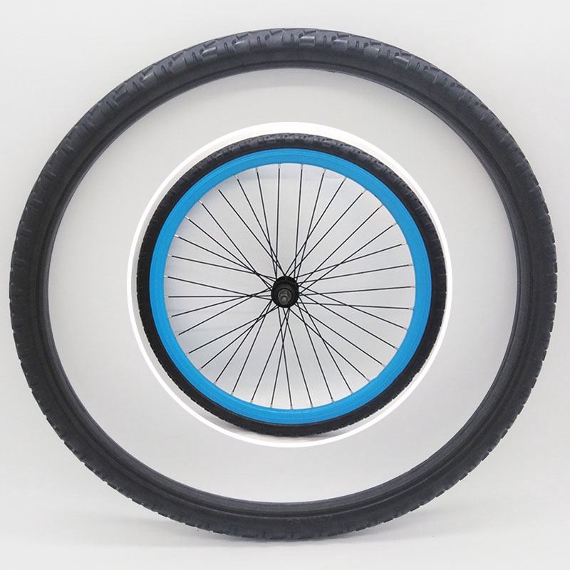 solid mountain bike tyres