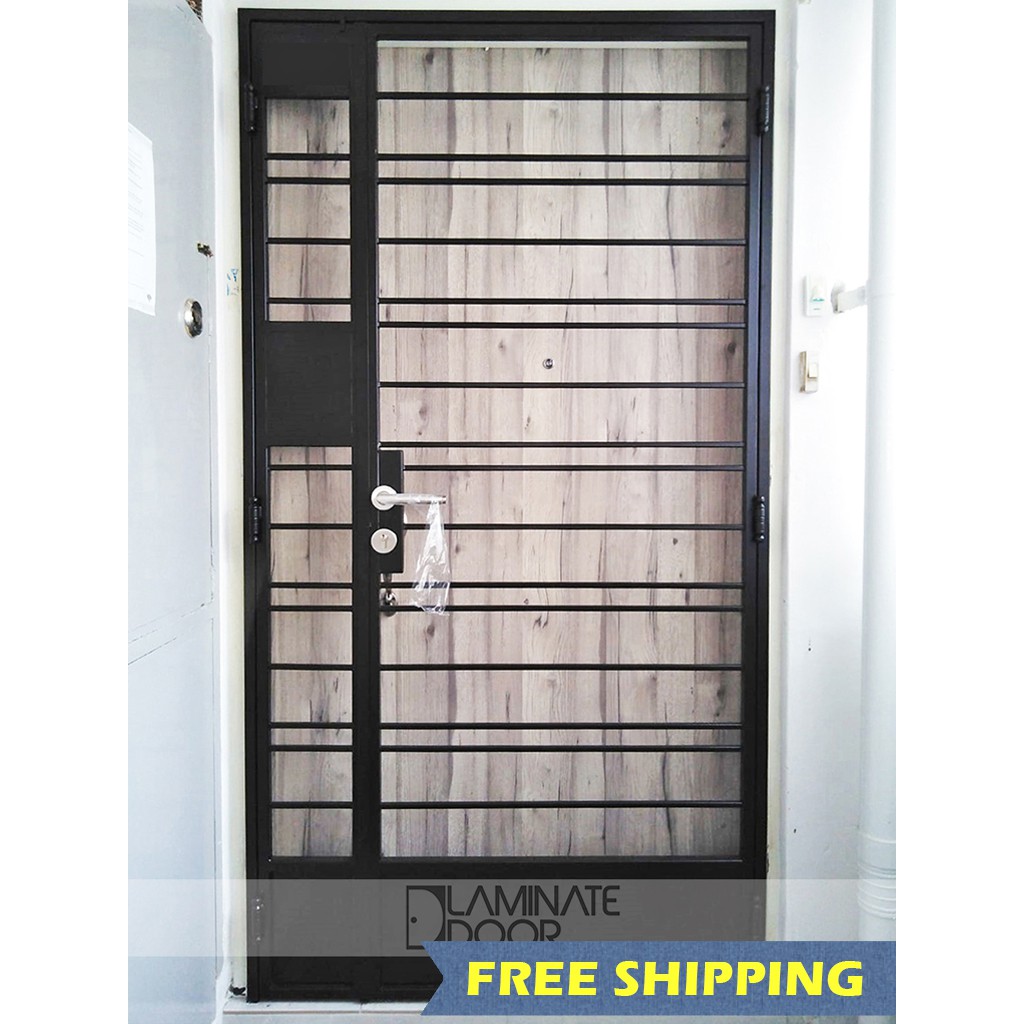Hdb Mild Steel Gate Door Gate Shopee Singapore