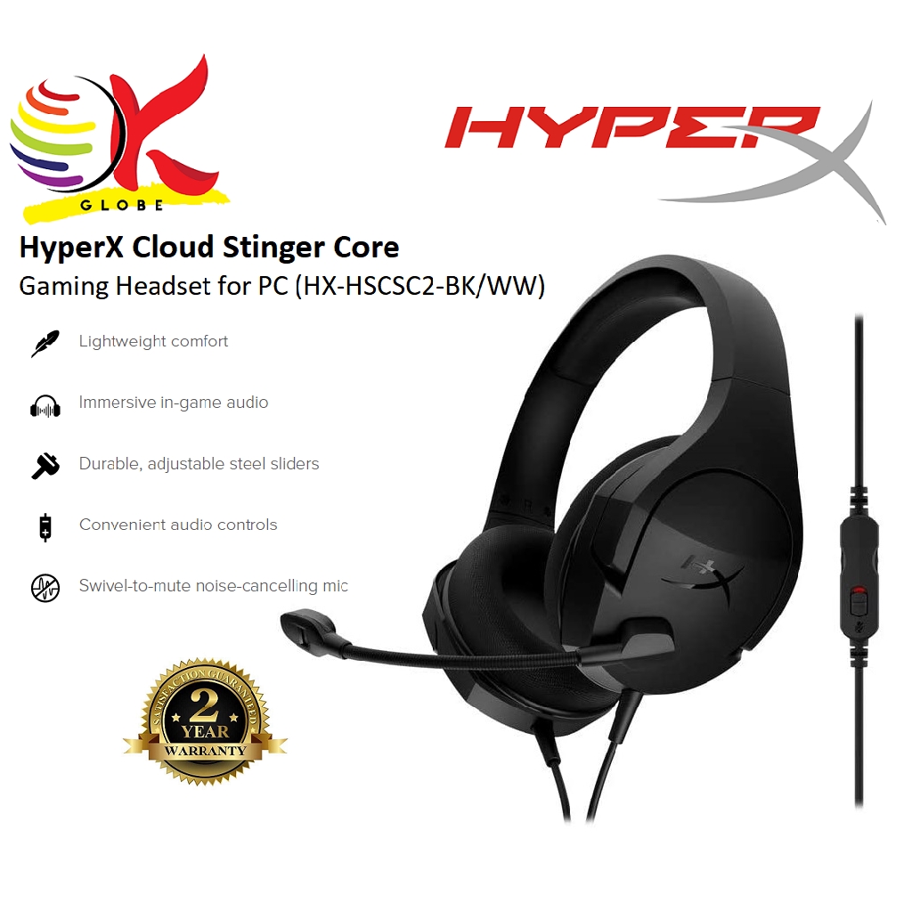 hyperx cloud stinger for pc