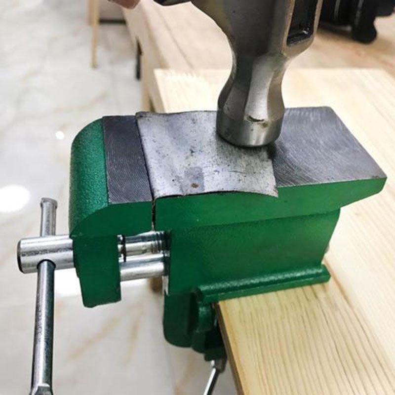 Work Bench Vice Workshop Clamp Engineer Clamps Double Track Tools