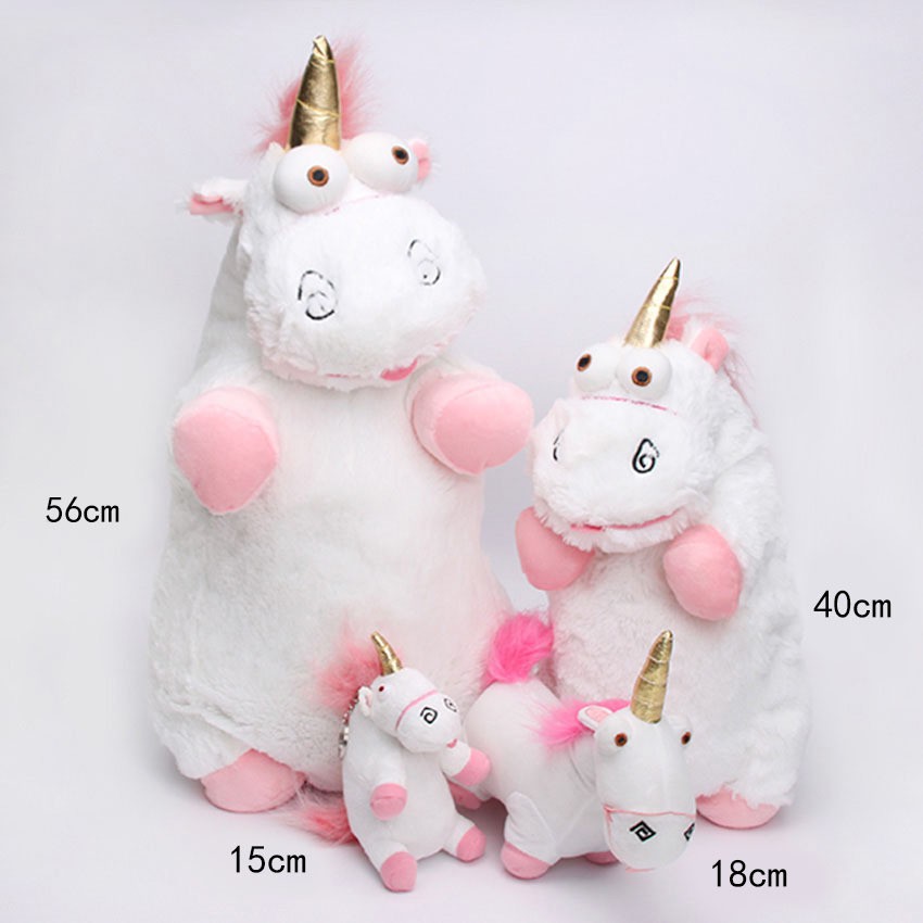 fluffy unicorn plush