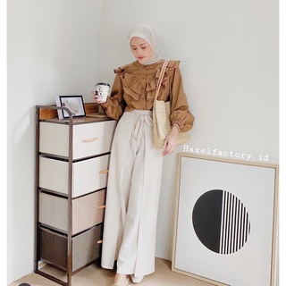 Culottes Linen Wrap/ Wrap/ Samurai Women/ Pinterest/ Aesthetic Style
