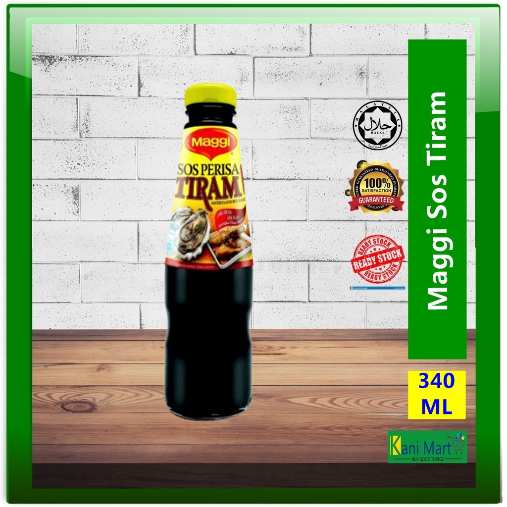 Maggi Oyster Sauce Maggi Sos Tiram 340g Shopee Singapore