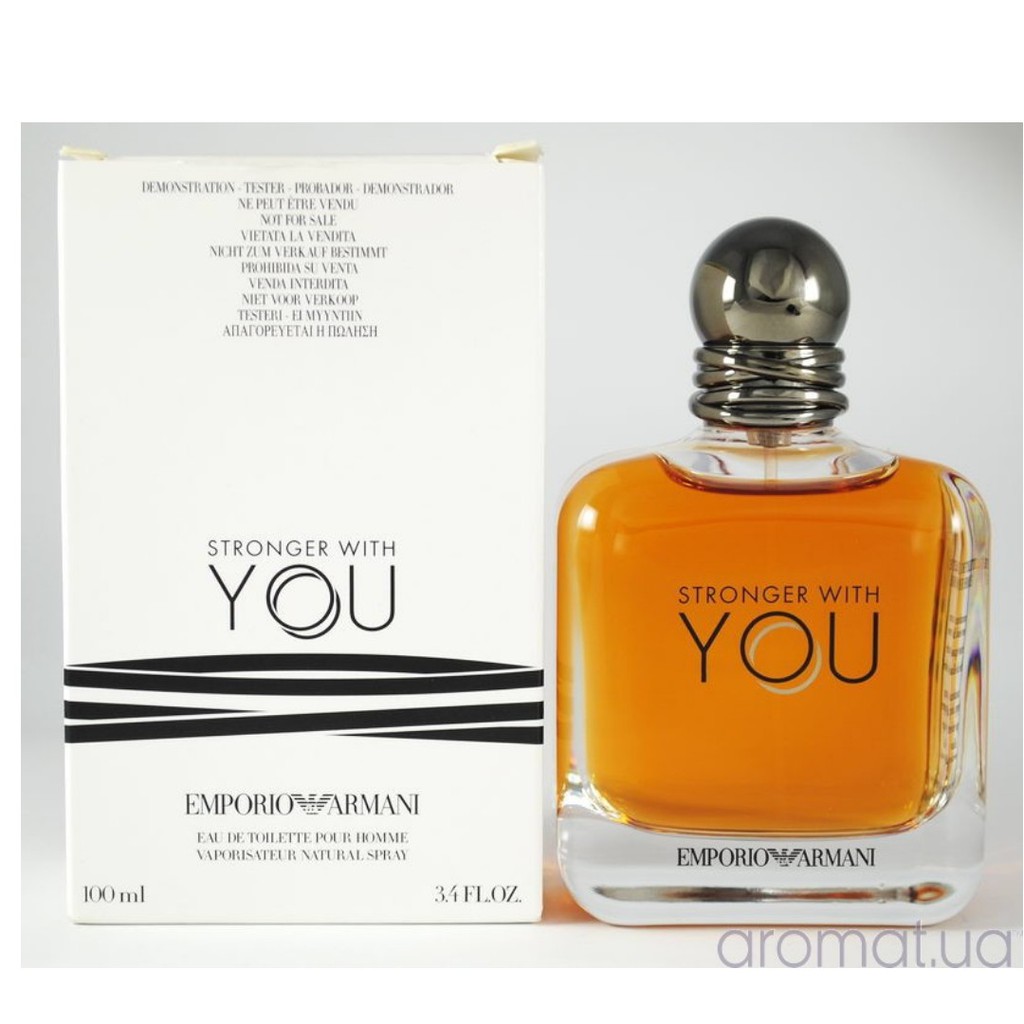 stronger with you armani eau de parfum