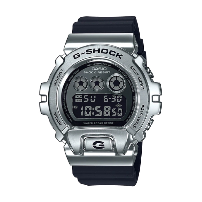 Casio G Shock Standard Digital Metal Covered Bezel Black Resin Band Watch Gm6900 1d Gm 6900 1d Gm 6900 1 Shopee Singapore