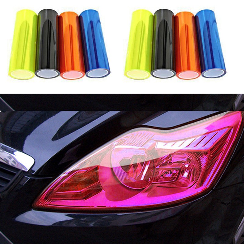 30 x100cm Motosikal Kereta Lampu Tint Kabut Lampu Lampu ...