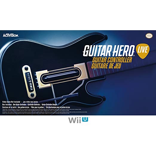 Wii U Guitar Hero Guitar Controller | Shopee Singapore