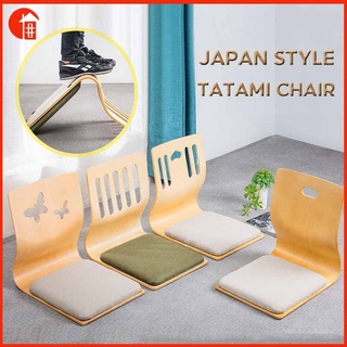 Japanese Tatami Chair Bed Chair Wood Chair / Legless Chair / Floor Chair Thicker Cushion Dormitory Bedroom Chair Armchair #0