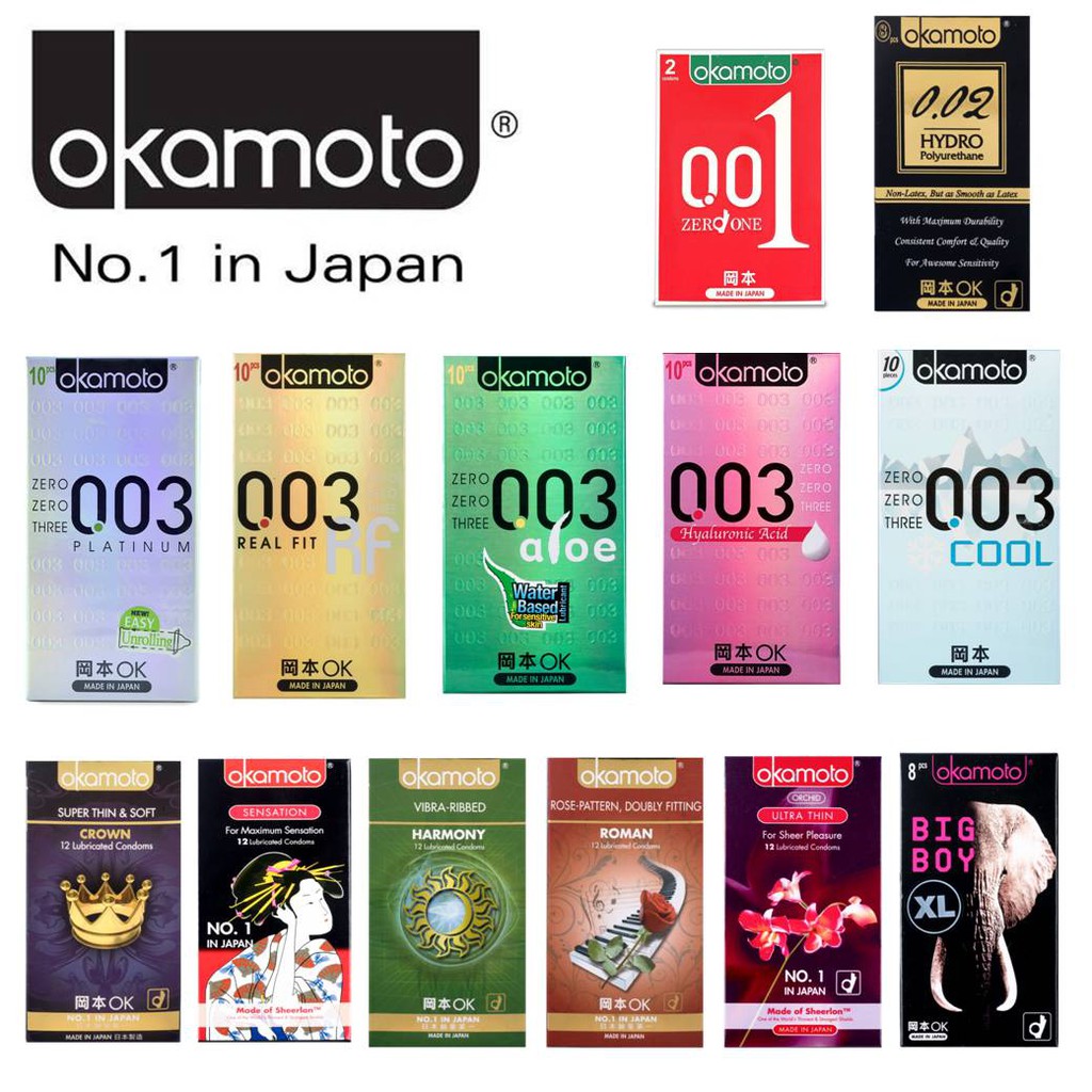 okamoto 001 - Price and Deals - Sept 2022 | Shopee Singapore