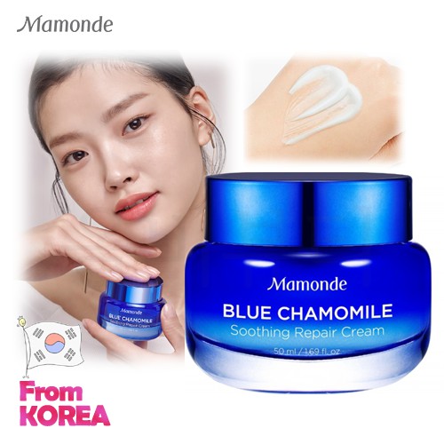 mamonde blue chamomile soothing cream