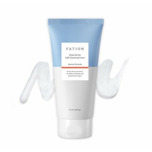 K-Beauty] FATION Deep Barrier Soft Cleansing Foam 150ml 1+1 CHA EUNWOO |  Shopee Singapore