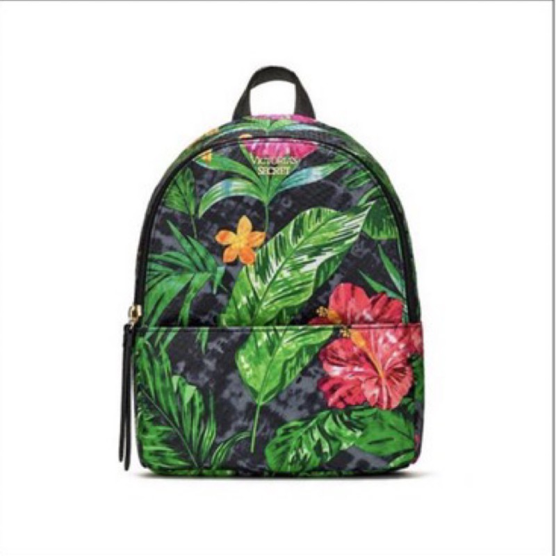 victoria secret floral backpack