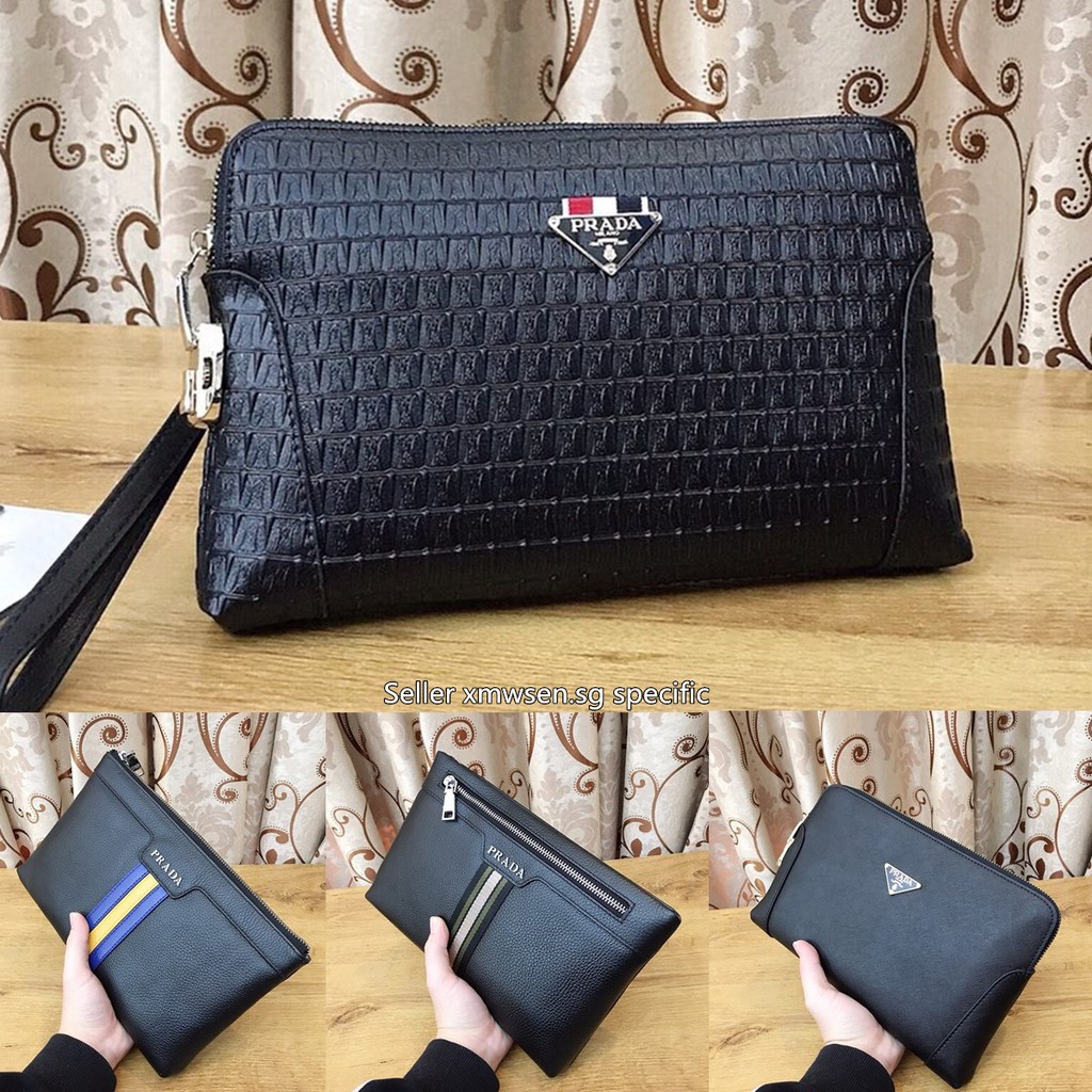 prada clutch bag singapore