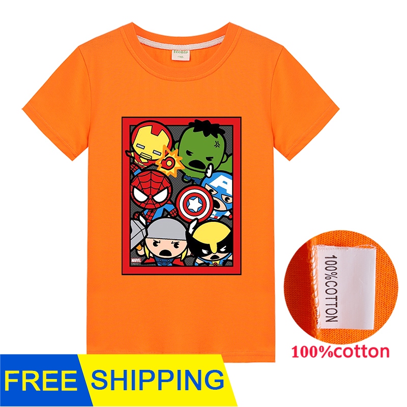 baby marvel t shirt