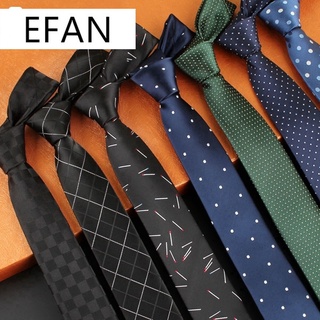 Image of New Mens Ties Silk Tie Slim Business Wedding Necktie Black Ties Men Polka Dot Ties for Men Gravata 6cm Narrow Necktie