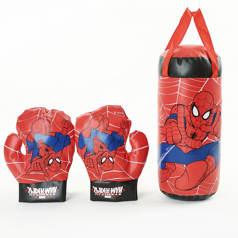 children's punching bag and gloves