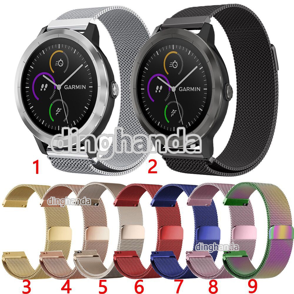 garmin vivoactive 3 strap size