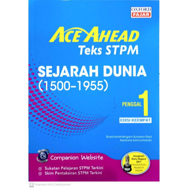 Ace Ahead Stpm Text World History 1500 1955 Excellent Edition 1500 1955 Shopee Singapore
