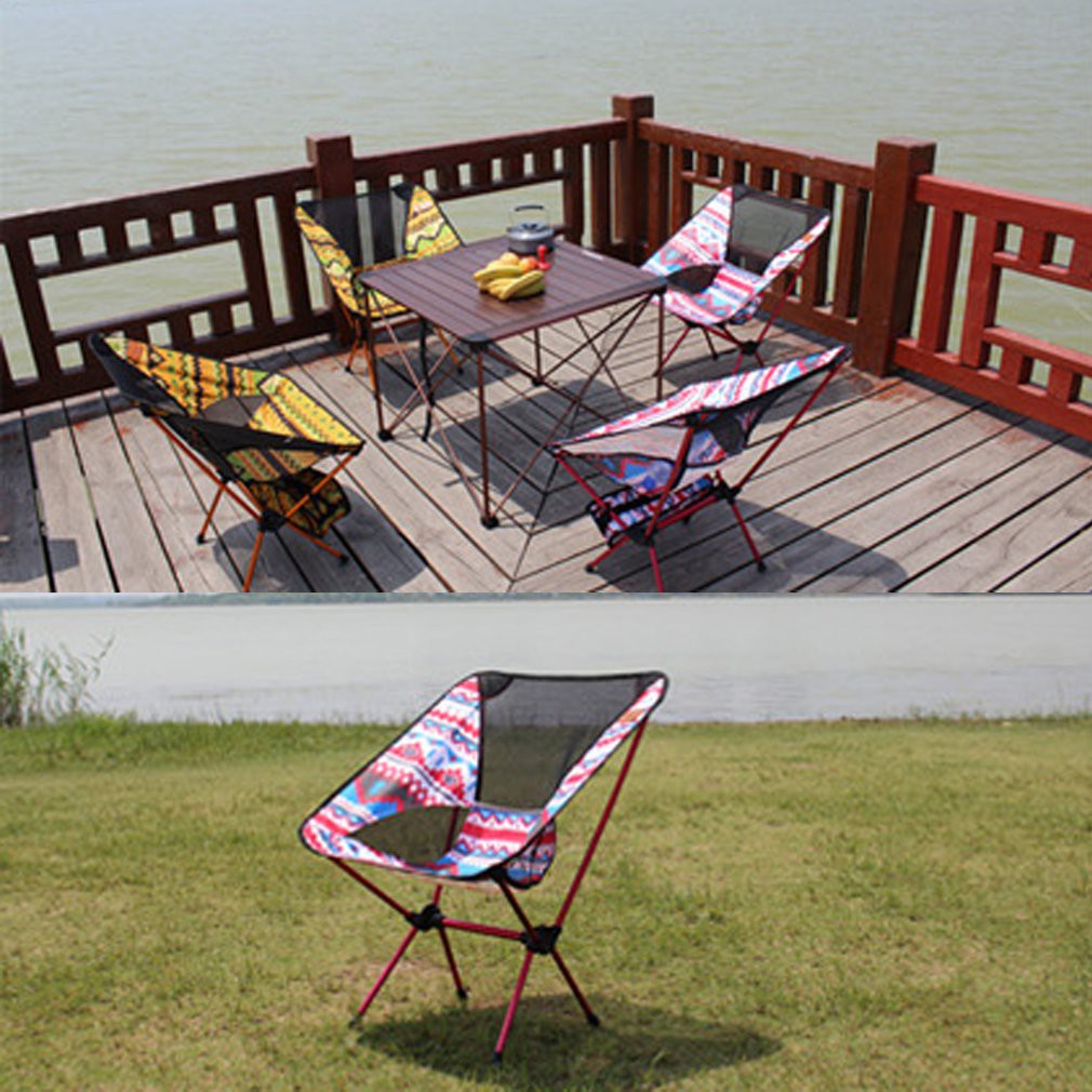 Outdoor Ultra Lightweight Portable Foldable Camping Chair With Carrying Bag