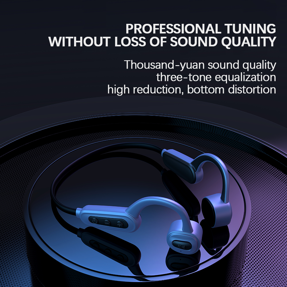Ipx8 Waterproof Mp3 Player Swimming Headphones K8 Bone Conduction Wireless Bluetooth Headphones Built-in 16gb Memory