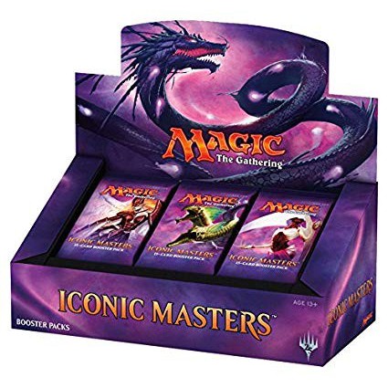 Magic The Gathering Mtg Iconic Masters Booster Box Factory Sealed Shopee Singapore