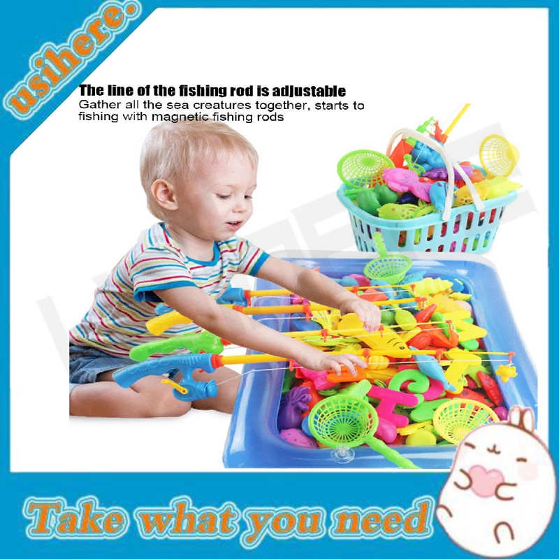 kids magnetic fishing set