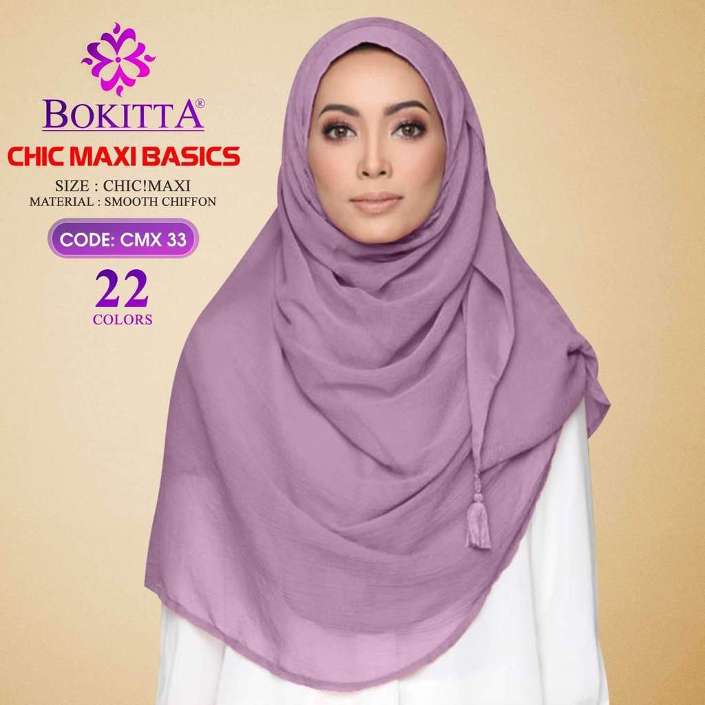 Bokitta Kashmir Shiraz Chic Maxi Collection Shopee Malaysia