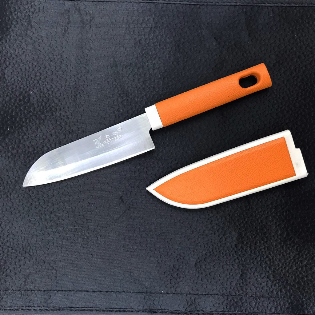 Stainless Steel Fruit Knife With Cover | Shopee Singapore