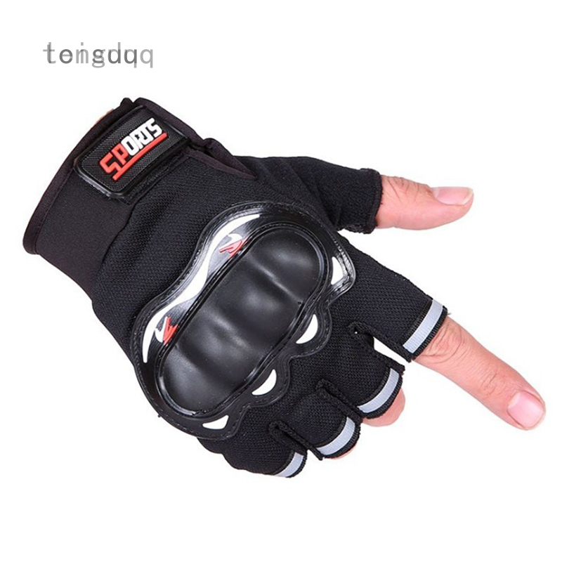 bike riding half gloves