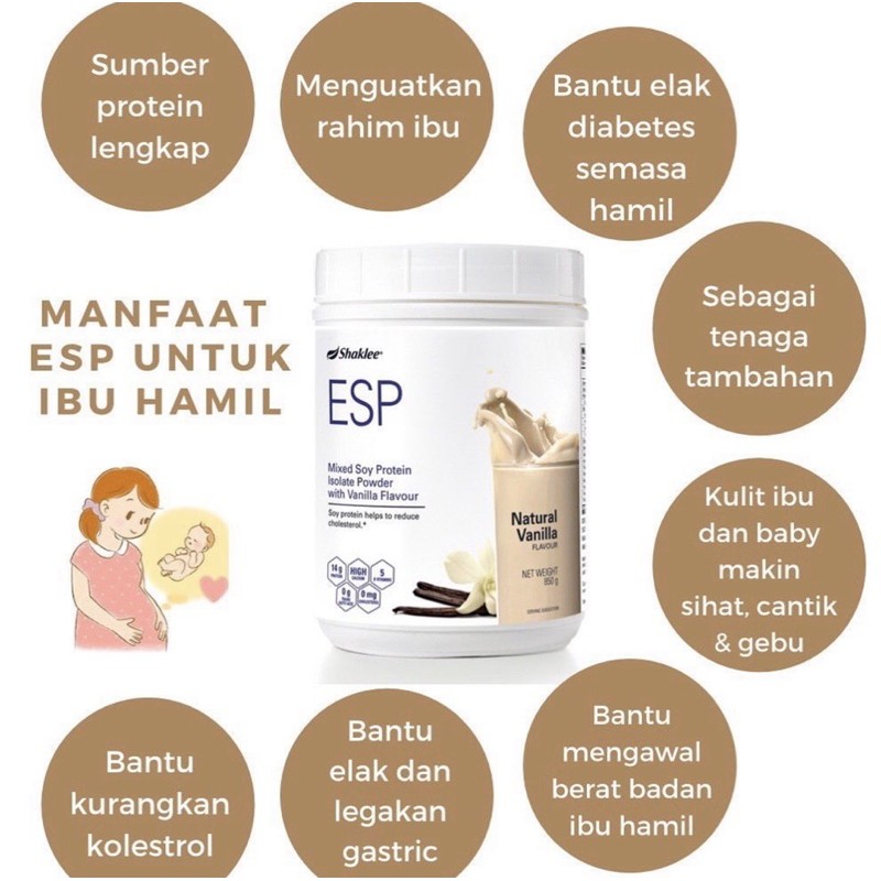 Simak Khasiat Esp Shaklee Untuk Ibu Mengandung 