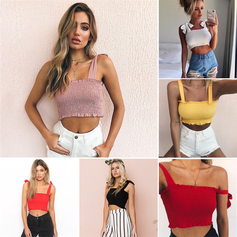 chiffon tube top