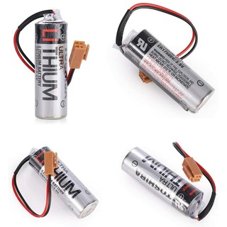 🔋 TOSHIBA ER17500V 3.6V 2700mAh 17500 Lithium PLC Industrial Battery ...