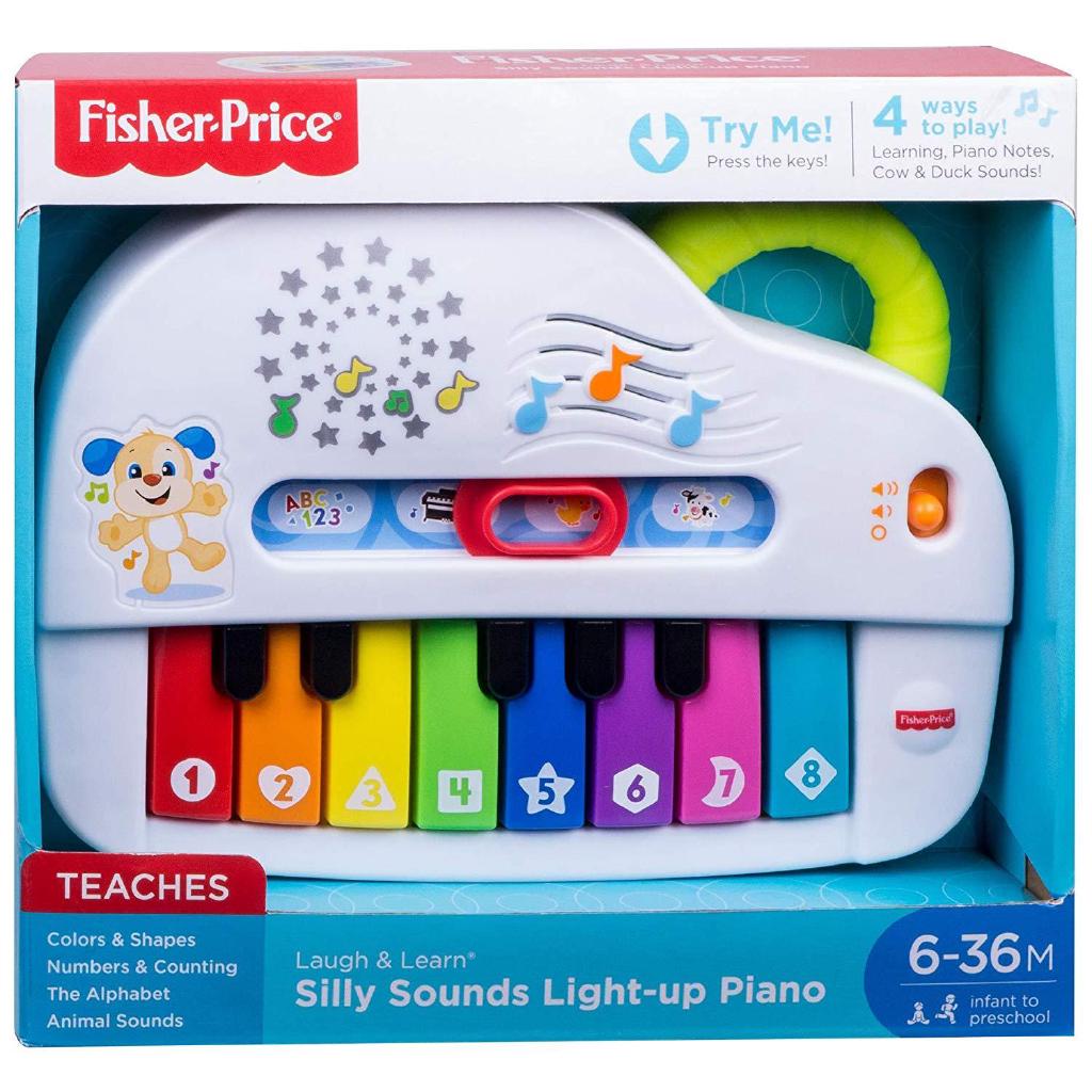 Fisher Price piano Laugh & Learn Silly Sounds Light-up Piano #1