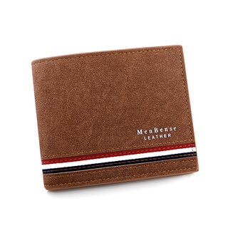 Fashion Leather Wallet Men Luxury Slim Coin Purse Business Foldable Wallet Man Card Holder Pocket #7
