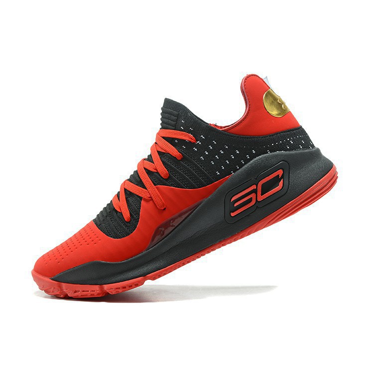 curry 4 shoes red