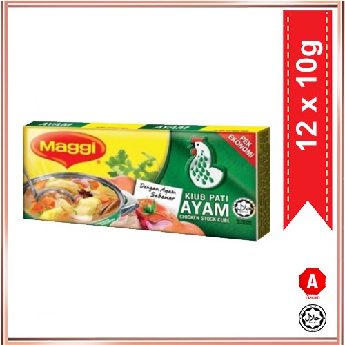 Maggi Chicken Stock Cube 12pcs x 10g Shopee Singapore