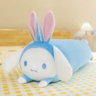 Long Cinnamon Dog Pillow Plush Toy Cute Couple Lying Rabbit Doll Sleeping Cushion Birthday Gift #7