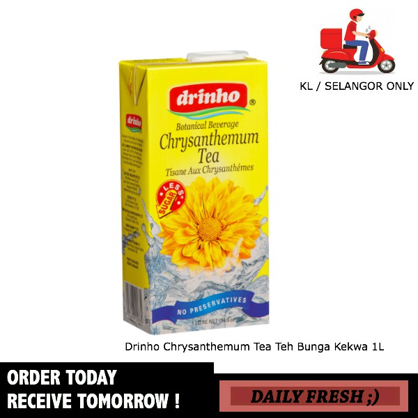 Drinho Chrysanthemum Tea Flower Tea 1l Shopee Singapore