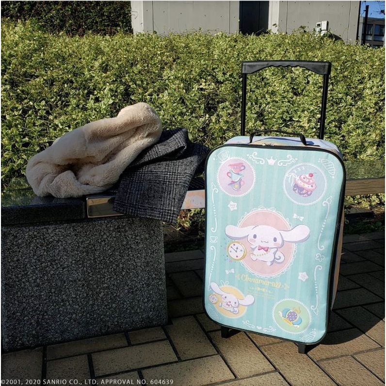 Japan Import Sanrio My Melody Cinnamoroll Soft Cabin Luggage Carry Case