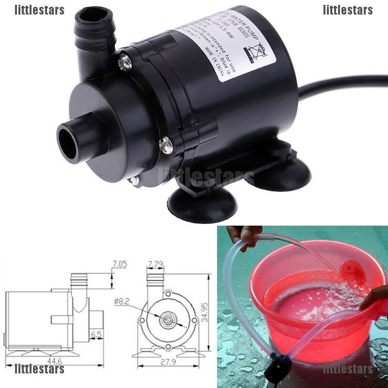 DC 12V 280L/H Electric Mini Water Pump 