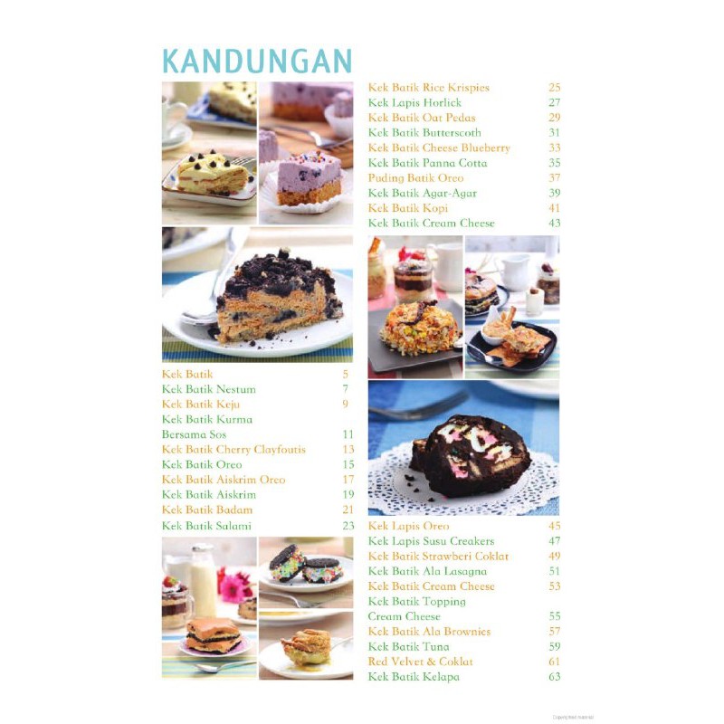 Kek Batik Himpunan 30 Resepi Kek Batik Shopee Singapore