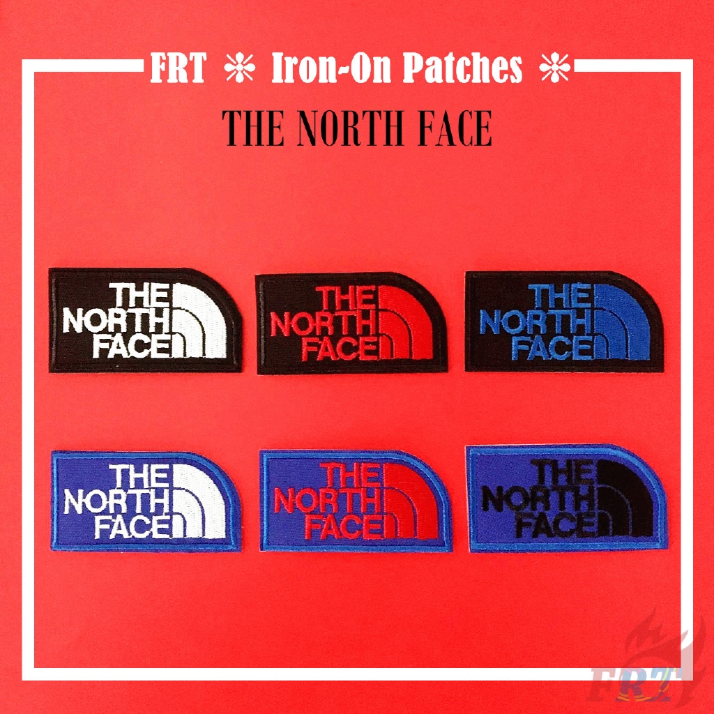 the north face iron on patch