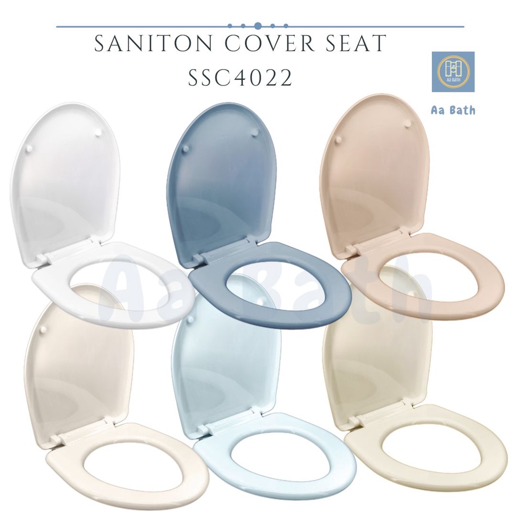 [Local Seller] Saniton Toilet Bowl Seats Covers (Singapore) Colour Seat