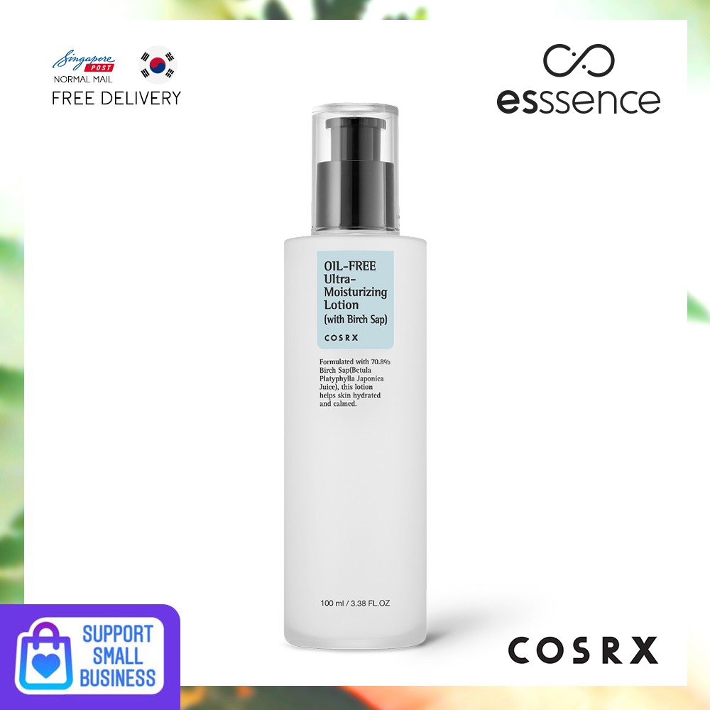 cosrx oil free ultra moisturizing lotion shopee
